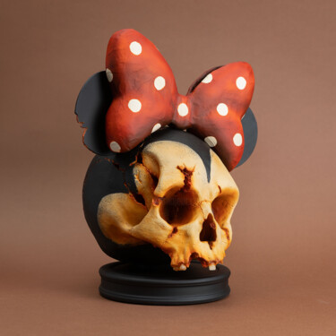 Rzeźba zatytułowany „Minnie Mouse” autorstwa Valerii Filipchenko, Oryginalna praca, Żywica