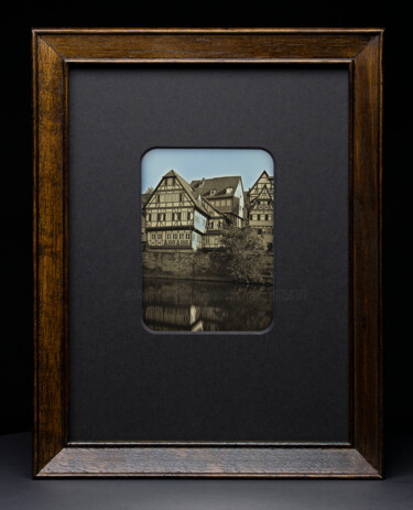 Photography titled "Mauerstrasse am Koc…" by Valerius Geng, Original Artwork, Analog photography Mounted on Cardboard