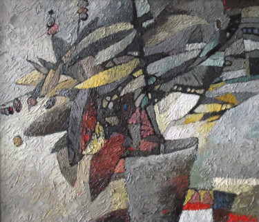 Painting titled "Maranta" by Valeriy Timofeyev, Original Artwork, Oil