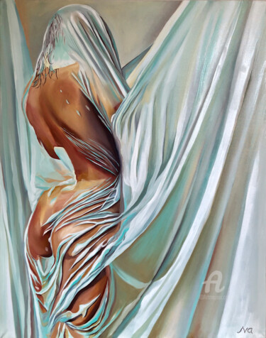 Malarstwo zatytułowany „Body and Desire” autorstwa Valeriya Ishchenko, Oryginalna praca, Olej