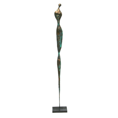 Скульптура под названием "Grande femme longil…" - Vanessa Renoux, Подлинное произведение искусства, Бумага
