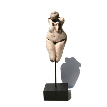 Skulptur mit dem Titel "Vénus au chignon, é…" von Vanessa Renoux, Original-Kunstwerk, Ton