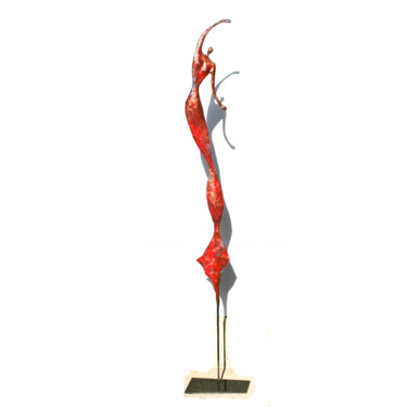 Rzeźba zatytułowany „Sculpture danseuse…” autorstwa Vanessa Renoux, Oryginalna praca, Metale