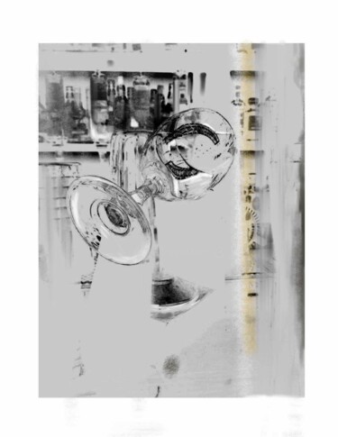 Цифровое искусство под названием "The bar" - Vasileia Sarri, Подлинное произведение искусства, Фотомонтаж