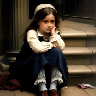 Arte digitale intitolato "Childhood dreams" da Vasily Zhdanov, Opera d'arte originale, Immagine generata dall'IA