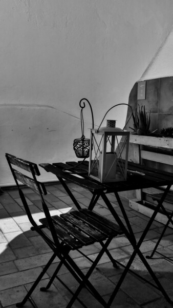 Photographie intitulée "Terrace" par Vedesty, Œuvre d'art originale, Photographie numérique