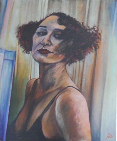 Pintura titulada "Femme de Mag." por Vehi, Obra de arte original, Oleo