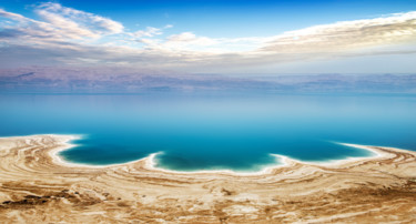 Photography titled "Dead sea view" by Ventdusud, Original Artwork