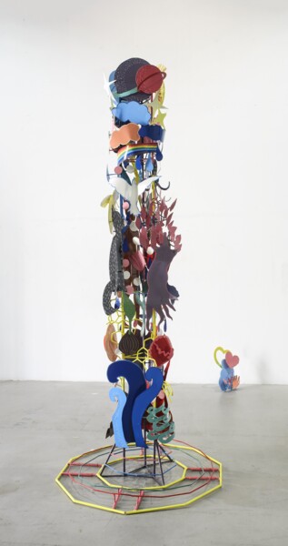 雕塑 标题为“Life Totem - Τοτέμ…” 由Vera Stavrinadi, 原创艺术品, 金属