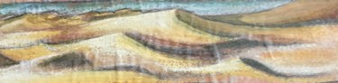 Dessin intitulée "Dunes" par Victoria, Œuvre d'art originale, Pastel