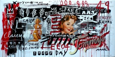 Peinture intitulée "Today's gonne be a…" par Vero Cristalli, Œuvre d'art originale