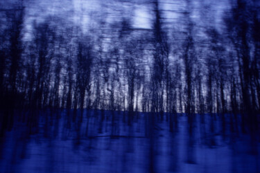 Fotografia zatytułowany „Blue(s), paysage ém…” autorstwa Véronique Durruty, Oryginalna praca, Fotografia nie manipulowana