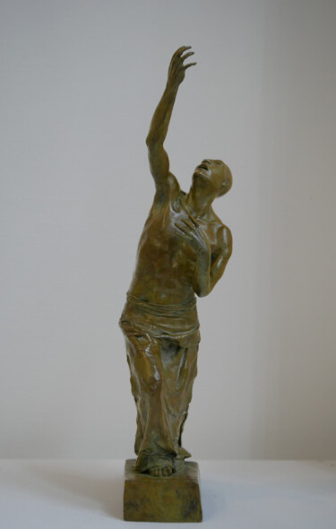「Butô V Bronze」というタイトルの彫刻 Pico Sculpteurによって, オリジナルのアートワーク, ブロンズ