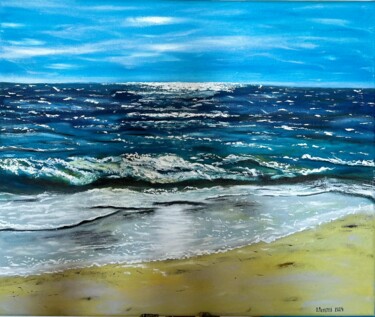 Malarstwo zatytułowany „Sea” autorstwa Oksana Perepelytsia, Oryginalna praca, Olej