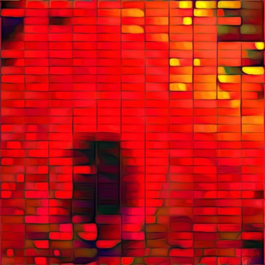 Digital Arts titled "Heat Map" by Viajacobi, Original Artwork, Digital Painting