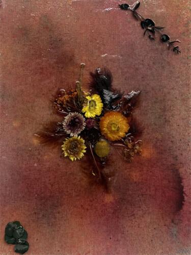 Peinture intitulée "Bouquet d'automne" par Victoria Daniszewski, Œuvre d'art originale, Résine