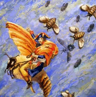 Painting titled "Napoleon's Bees" by Victoria Wallace, Original Artwork