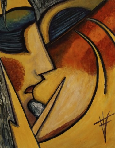 Pittura intitolato "El amor no tiene se…" da Vidal Fernández Richart, Opera d'arte originale, Acrilico