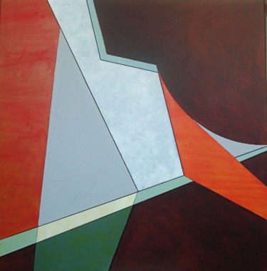 Peinture intitulée "07-composition-100x…" par Isabelle Viennois, Œuvre d'art originale, Huile