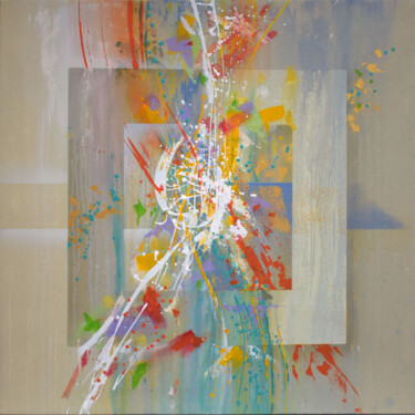 Картина под названием ""Осінні барви"" - Viktor Babak, Подлинное произведение искусства, Акрил