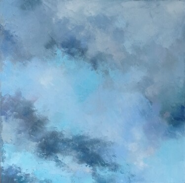 Картина под названием ""Through the clouds…" - Виктория Кернер, Подлинное произведение искусства, Масло
