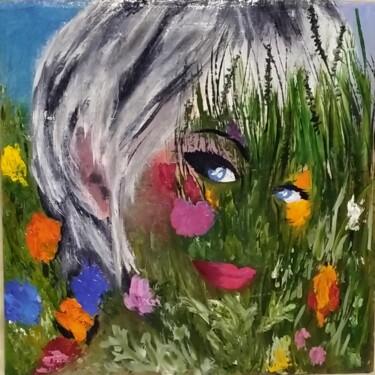 Картина под названием "лето" - Виктория Торопова, Подлинное произведение искусства, Масло