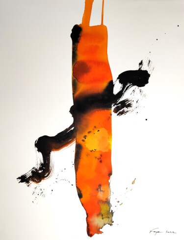 Картина под названием "SEKI HI" - Vincent Faye, Подлинное произведение искусства, Акварель