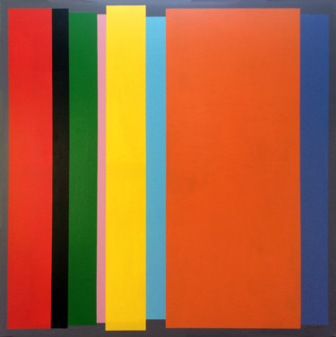 Pittura intitolato "Palette de couleurs" da Vincent Huot, Opera d'arte originale, Acrilico Montato su Telaio per barella in…