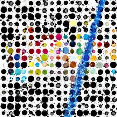 「Série abstrait " Go…」というタイトルのデジタルアーツ Vincent Oriolによって, オリジナルのアートワーク, デジタル絵画