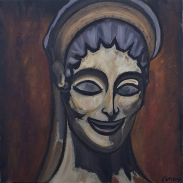 Картина под названием "Latona" - Vincenzo Cohen, Подлинное произведение искусства, Масло