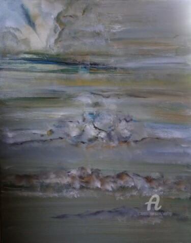 Malarstwo zatytułowany „Ocean” autorstwa Viola Gr, Oryginalna praca, Akryl