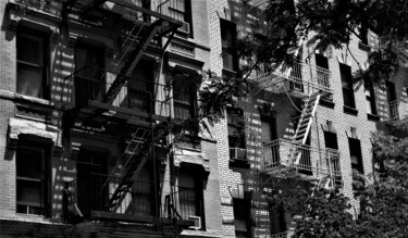 Fotografie mit dem Titel "WEST SIDE MANHATTAN" von Virginie B, Original-Kunstwerk, Digitale Fotografie