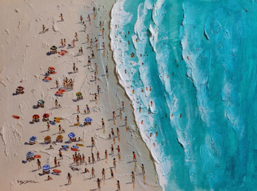 제목이 "Beach16"인 미술작품 Vishalandra Dakur로, 원작, 기름