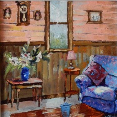 Peinture intitulée "Interior painting." par Vita Schagen, Œuvre d'art originale, Huile