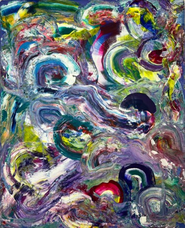 Peinture intitulée "The beauty of chaos" par Vita Sidareika, Œuvre d'art originale, Acrylique