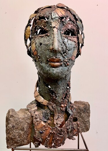 Skulptur mit dem Titel "Victoria." von Vitali Gambarov, Original-Kunstwerk, Metalle