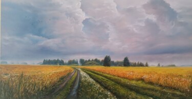 Pintura intitulada "После дождя" por Vitaliy Boreiko, Obras de arte originais, Óleo