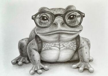 Рисунок под названием "toad art" - Vitaly.Arts, Подлинное произведение искусства, Карандаш