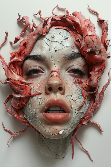 Цифровое искусство под названием "Забвение" - Владимир Ошмарин, Подлинное произведение искусства, Изображение, сгенерированн…