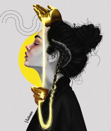 "Kate" başlıklı Dijital Sanat Vlatania tarafından, Orijinal sanat, Dijital Resim