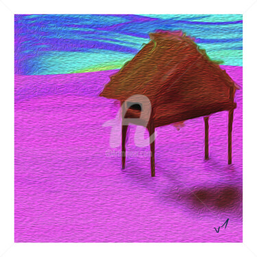 Grafika cyfrowa / sztuka generowana cyfrowo zatytułowany „house” autorstwa Tezkanart, Oryginalna praca, Malarstwo cyfrowe
