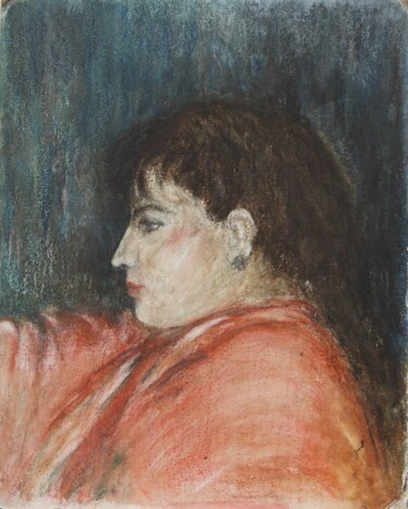 "5, Natasha before c…" başlıklı Tablo Volodymyr Chukhas tarafından, Orijinal sanat, Pastel