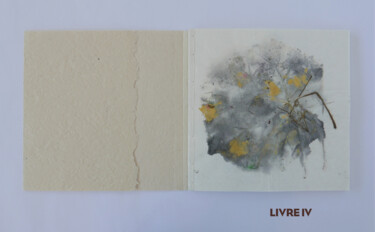印花与版画 标题为“Livre 4” 由Vincent Sfg, 原创艺术品, Collagraphy