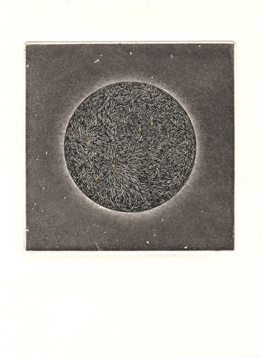 Εκτυπώσεις & Χαρακτικά με τίτλο "Paon" από Suo Yuan Wang, Αυθεντικά έργα τέχνης, Etching