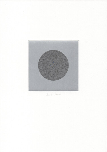 Incisioni, stampe intitolato "Lost Star" da Suo Yuan Wang, Opera d'arte originale, Acquaforte