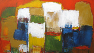 Peinture intitulée "tansfomer-33-23-acr…" par Wayan Purnata, Œuvre d'art originale, Acrylique