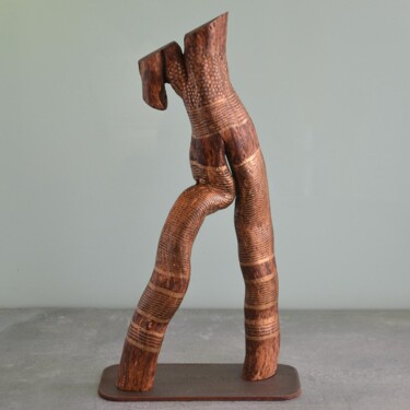 雕塑 标题为“Créature végétale n…” 由Wildinside, 原创艺术品, 木