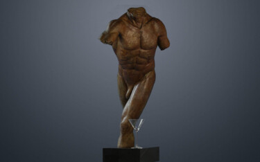 Sculpture titled "Phoebus" by Willem Botha, Original Artwork, Bronze