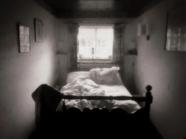 Arte digital titulada "Bedroom at Tyddon C…" por William Eiffert, Obra de arte original, Trabajo Digital 2D