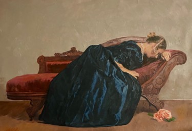 Pittura intitolato "Dream Of The Return" da William Oxer F.R.S.A., Opera d'arte originale, Acrilico
